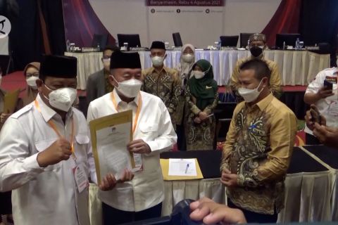 KPU tetapkan Sahbirin–Muhidin pemenang Pilkada Kalsel