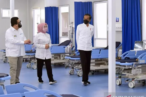 Presiden resmikan RS khusus pasien COVID-19 di Jakbar