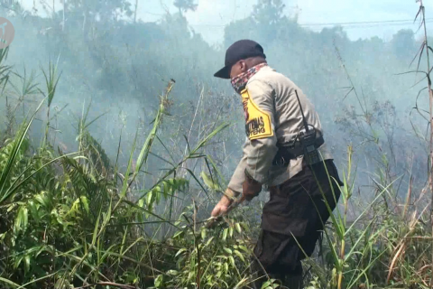 Hujan masih tinggi, namun kemarau mulai masuk di sebagian Kalteng