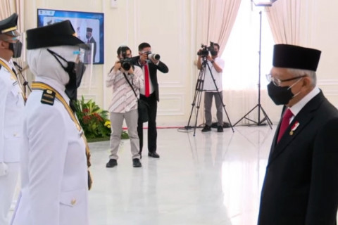 Lantik Pamong Praja Muda IPDN, Wapres minta kedepankan kejujuran