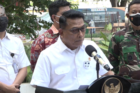 Moeldoko: BOR secara nasional turun 56,81 persen