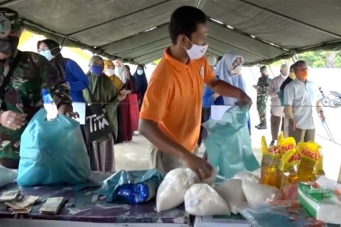 Pasar murah yang selalu ditunggu warga Kota Lhokseumawe