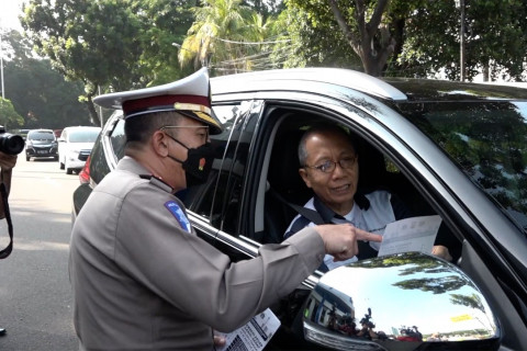 Sistem Ganjil Genap berlaku, STRP tetap dipersyaratkan