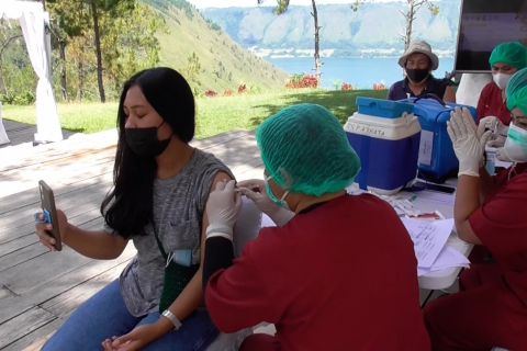 Vaksinasi COVID-19 di Kaldera Toba jadi prioritas BPODT
