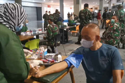 Ratusan warga ikuti skrining donor plasma konvalesen