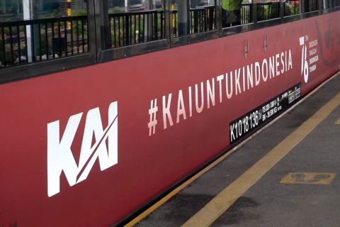 Tampilan khusus PT KAI semarakkan HUT RI ke-76