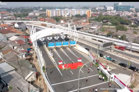Presiden resmikan jalan tol Segmen Kelapa Gading-Pulo Gebang