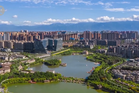 Menyusuri Jalur Hijau Sanheyishan di Xi'an, China