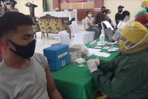 Kwarda Pramuka Maluku gelar vaksinasi bagi atlet PON