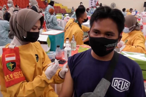 Semangat TNI dan Polri kejar kekebalan kelompok di Jateng