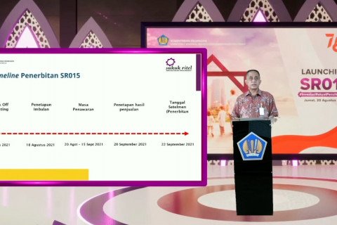 Kemenkeu luncurkan sukuk ritel seri SR015