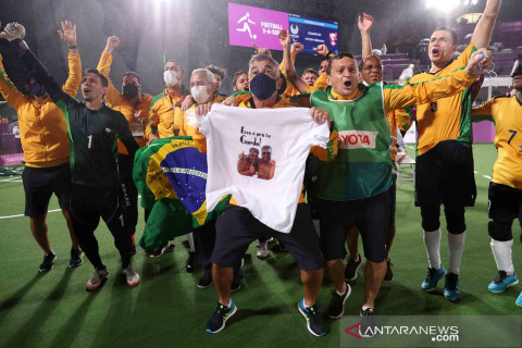 Brasil sabet medali emas Sepak Bola Putra Paralimpiade Tokyo 2020