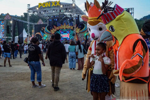 Gebyar PON XX Papua di Kota Jayapura