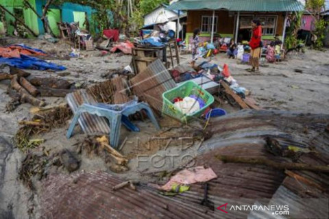 Korban Banjir Bandang Susulan Desa Rogo