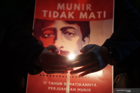 Aksi refleksi 17 Tahun Munir