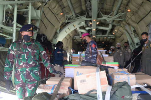 Pelepasan Satgas Vaksinasi COVID-19 ke Papua