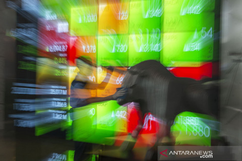 IHSG akhir pekan ditutup naik 26,65 poin