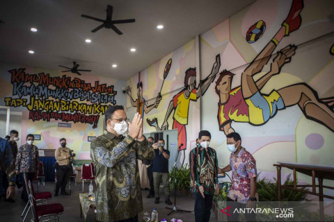 Peresmian GOR Sekda Saefullah