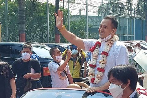 Resmi bebas dari lapas, Saipul Jamil ungkap perasaannya