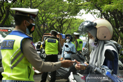 Operasi  Patuh 2021 di Gowa
