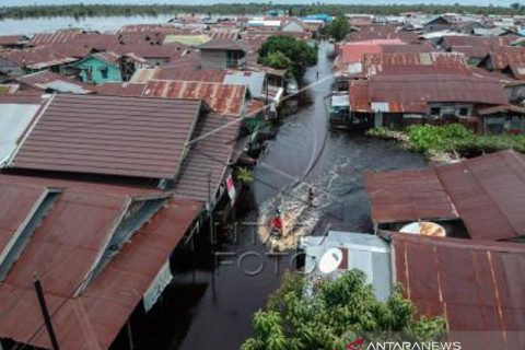 Banjir Meluas Di Kota Palangkaraya