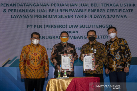 PT PLN Sanggupi Penyediaan Energi Listrik Terbarukan