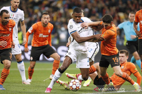 Liga Champions : Shakhtar Donetsk vs Inter Milan
