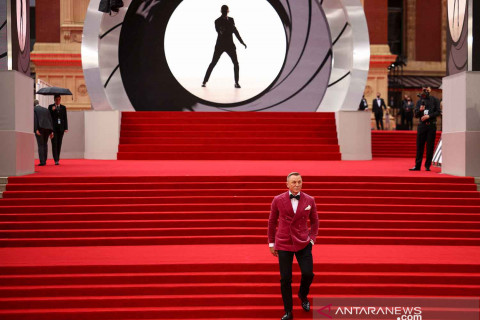 Pemutaran perdana film terbaru James Bond "No Time To Die"
