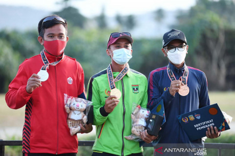 Atlet gantole Sumbar rebut emas PON Papua