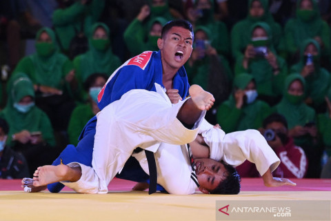 Judoka Papua rebut emas nomor 55kg putra