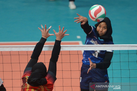 PON Papua : Tim bola voli putri Jabar kalahkan Papua Barat