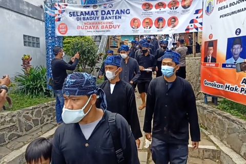 Akpol 99 gelar vaksinasi untuk warga Baduy