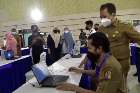 Bupati cek kesiapan Tes CPNS di Jember