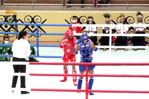 Muaythai Jatim pukul KO Bengkulu