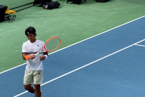 Saat Christopher Rungkat kembali berlaga di PON XX