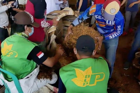 Bupati Temanggung dorong pabrikan percepat pembelian tembakau petani