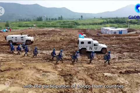 Latihan pemeliharaan perdamaian internasional berlangsung di Henan