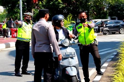 Polresta Pontianak gandeng Dinkes gelar Operasi Patuh Kapuas 2021