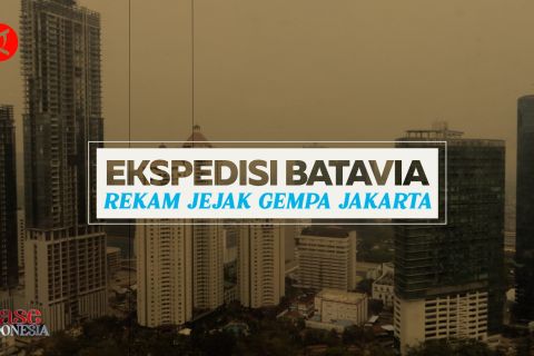 Ekspedisi Batavia, rekam jejak gempa Jakarta - 1