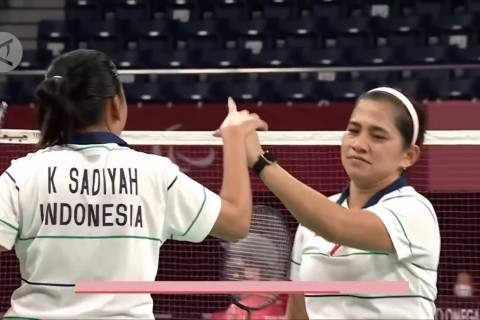 Leani/Khalimatus akhiri puasa emas Paralimpiade Indonesia 41 tahun