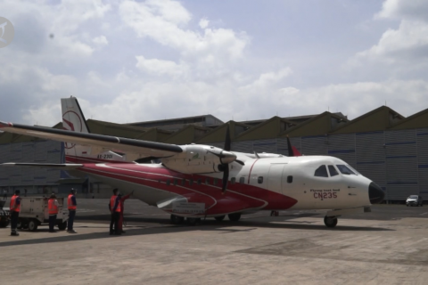 Pemerintah uji coba Bioavtur J2.4 di pesawat CN235-220