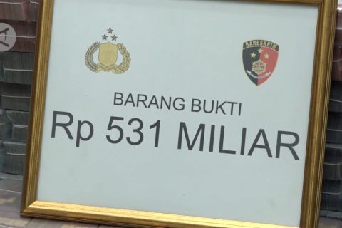 Polri dan PPATK ungkap kasus TPPU senilai RP531 miliar