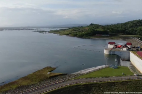 Presiden resmikan Bendungan Paselloreng dan Bendung Gilireng