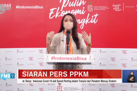 Reisa: Vaksinasi syarat penting transisi pandemi jadi endemi