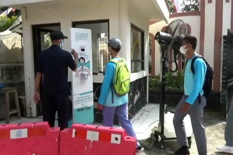 SMA di Pandeglang sosialisasikan prokes jelang PTM terbatas