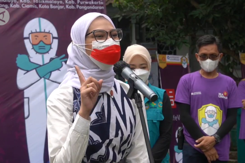 Stafsus: Vaksinasi penyandang disabilitas di Jabar lebihi target