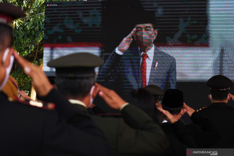 Upacara Hari Kesaktian Pancasila di Madiun