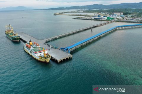 Aktivitas bongkar muat di Pelabuhan Bungkutoko Kendari