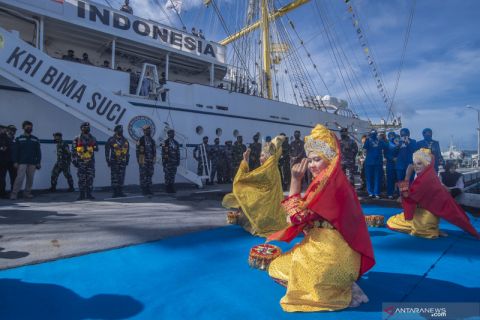 KRI Bima Suci tiba di Sabang