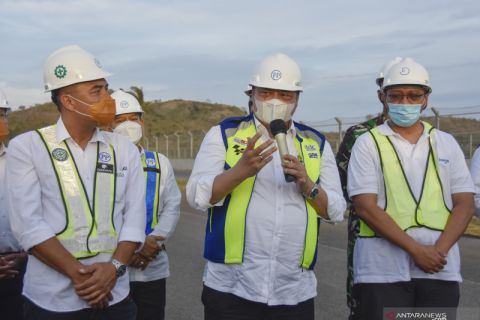 Airlangga Hartarto tinjau Sirkuit Mandalika